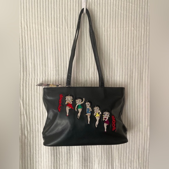 Betty Boop Handbags - Betty Boop Multi-Color Character Tote